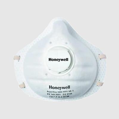 Респиратор Honeywell СУПЕР ОДИН 3204 1013204 FFP1 с клапаном