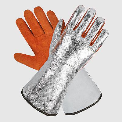 Перчатки Ноneywell МИГ ФИТ, (2058691), спилок, Kevlar, алюминизированное покрытие, 36см
