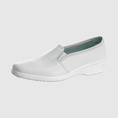 Туфли МИЛА, женские, белые, кожаные, 5504